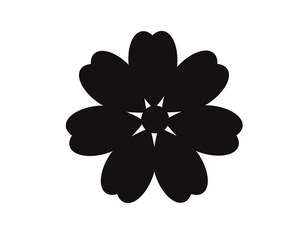 Ontwerp Pictogrammen Vector Illustratie Van Een Bloem Kamille — Stockvector