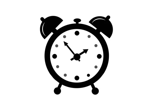 Icono Señal Despertador Despierta Símbolo Alarma Vector — Vector de stock