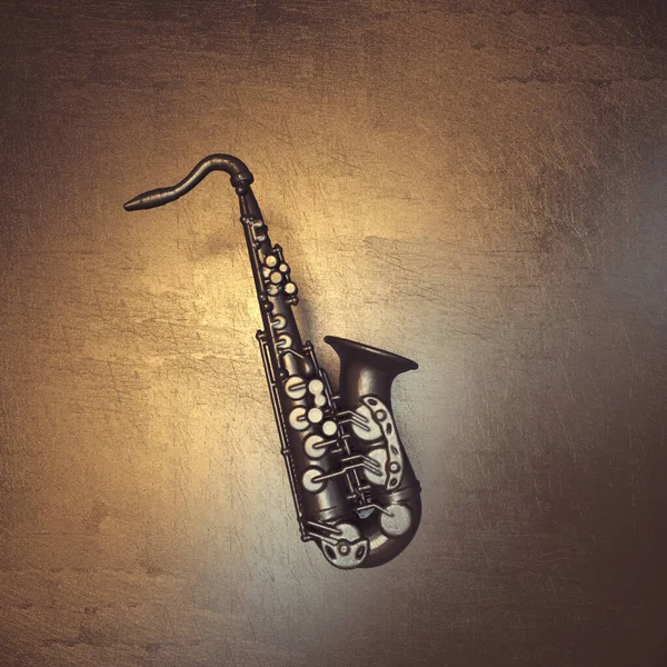 Saxofón Esta Una Ilustración Renderizado — Foto de Stock