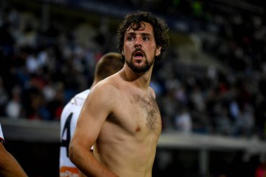 Mattia Destro (Cenova) İtalya futbol takımı Serie A maçında Bologna FC - Cenova CFC maçı sırasında İtalya 'nın Bologna kentindeki Renato Dall & # 39; Ara stadyumunda yapılan portre mutluluğu, 21 Eylül 2021 - Fotoğraf: Ettore Griffoni