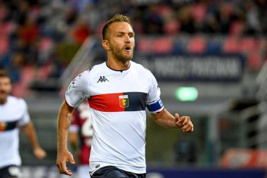 İtalya futbol takımı Serie A maçında Domenico Criscito (Ceneviz) portresi Bologna FC - Cenova CFC maçı Renato Dall # 39; Ara stadyumu, Bologna, İtalya, 21 Eylül 2021 - Fotoğraf: Ettore Griffoni