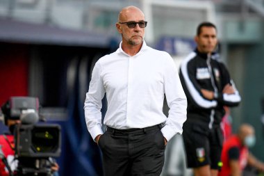 İtalyan futbol takımı Serie A maçında Davide Ballardini (teknik direktör Genoa) Bologna FC ile Cenova CFC maçında Renato Dall # 39; Ara stadyumunda 21 Eylül 2021 - Fotoğraf: Ettore Griffoni