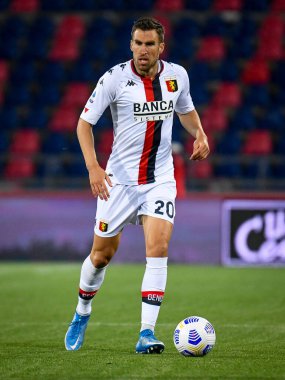 Lasse Schone (Ceneviz) İtalyan futbolu Serie A maçında Cenova CFC 2020 / 2021 (Arşivler) Renato Dall & # 39; Ara Stadyumu, Bologna, İtalya 'da, 01 Haziran 2021 - Fotoğraf: Ettore Griffoni