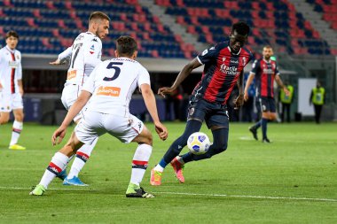 Musa Barrow (Bologna) İtalya futbol takımı Serie A maçında Bologna FC - Cenova CFC maçında Renato Dall & # 39; Ara stadyumunda 12 Mayıs 2021 - Fotoğraf: Ettore Griffoni