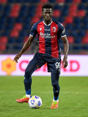 Musa Barrow (Bologna) İtalya 'nın Bologna şehrindeki Renato Dall & # 39; Ara stadyumunda oynanan Bologna FC maçında, 12 Mayıs 2021 - Fotoğraf: Ettore Griffoni