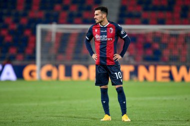 Nicola Sansone (Bologna) İtalya futbol takımı Serie A maçında Bologna FC - Cenova CFC maçı sırasında Renato Dall & # 39; Ara stadyumu, 12 Mayıs 2021 - Fotoğraf: Ettore Griffoni