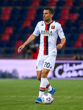 Lasse Schone (Cenova) İtalya futbol takımı Serie A maçında Bologna FC - Cenova CFC maçı sırasında Renato Dall & # 39; Ara stadyumunda, 12 Mayıs 2021 - Fotoğraf: Ettore Griffoni