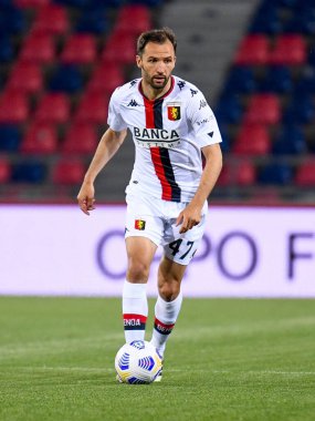 Milan Badelj (Ceneviz) İtalya futbol takımı Serie A maçında Bologna FC - Cenova CFC maçı sırasında Renato Dall & # 39; Ara stadyumu, 12 Mayıs 2021 - Fotoğraf: Ettore Griffoni