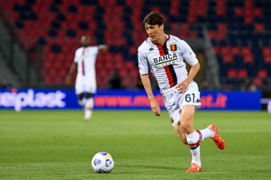 Eldor Shomurodov (Cenova) İtalya futbol takımı Serie A maçında Bologna FC, Cenova CFC 'ye karşı Renato Dall # 39; Ara stadyumu, 12 Mayıs 2021 - Fotoğraf: Ettore Griffoni