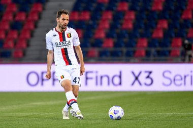 Milan Badelj (Ceneviz) İtalya futbol takımı Serie A maçında Bologna FC - Cenova CFC maçı sırasında Renato Dall & # 39; Ara stadyumu, 12 Mayıs 2021 - Fotoğraf: Ettore Griffoni