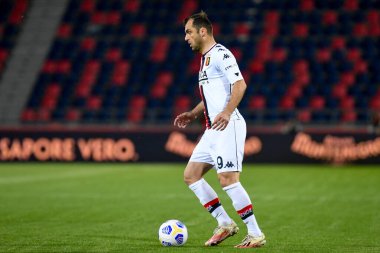 Goran Pandev (Ceneviz) İtalya futbol takımı Serie A maçında Bologna FC, Cenova CFC 'ye karşı Renato Dall & # 39; Ara Stadyumu' nda 12 Mayıs 2021 - Fotoğraf: Ettore Griffoni