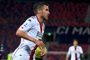 Lasse Schone (Cenova) İtalya futbol takımı Serie A maçında Bologna FC - Cenova CFC maçı sırasında Renato Dall & # 39; Ara stadyumunda, 12 Mayıs 2021 - Fotoğraf: Ettore Griffoni
