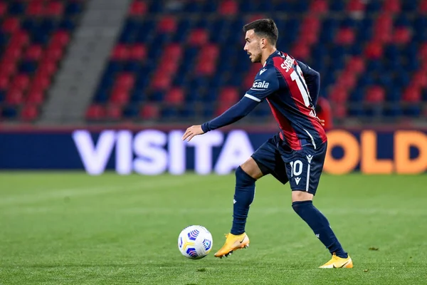 Nicola Sansone (Bologna) İtalya futbol takımı Serie A maçında Bologna FC - Cenova CFC maçı sırasında Renato Dall & # 39; Ara stadyumu, 12 Mayıs 2021 - Fotoğraf: Ettore Griffoni