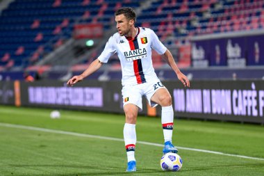Lasse Schone (Cenova) İtalya futbol takımı Serie A maçında Bologna FC - Cenova CFC maçı sırasında Renato Dall & # 39; Ara stadyumunda, 12 Mayıs 2021 - Fotoğraf: Ettore Griffoni