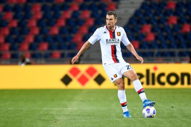 Lasse Schone (Cenova) İtalya futbol takımı Serie A maçında Bologna FC - Cenova CFC maçı sırasında Renato Dall & # 39; Ara stadyumunda, 12 Mayıs 2021 - Fotoğraf: Ettore Griffoni