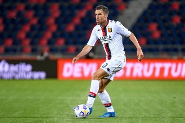 Lasse Schone (Cenova) İtalya futbol takımı Serie A maçında Bologna FC - Cenova CFC maçı sırasında Renato Dall & # 39; Ara stadyumunda, 12 Mayıs 2021 - Fotoğraf: Ettore Griffoni