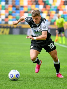 Jens Stryger Larsen (Udinese) İtalya futbol takımı Serie A maçında Udinese Calcio UC Sampdoria 'ya karşı Friuli - Dacia Arena stadyumu, 16 Mayıs 2021 - Fotoğraf: Ettore Griffoni