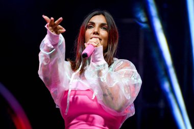 Elettra Lamborghini, İtalyan şarkıcı Müzik Konseri sırasında Elettra Lamborghini, Codigoro 'daki Codishow' da 2021 Tur 'da (FE), İtalya, 12 Eylül 2021 - Fotoğraf: Ettore Griffoni