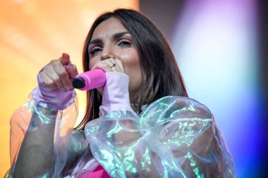 Elettra Lamborghini, İtalyan şarkıcı Müzik Konseri sırasında Elettra Lamborghini, Codigoro 'daki Codishow' da 2021 Tur 'da (FE), İtalya, 12 Eylül 2021 - Fotoğraf: Ettore Griffoni