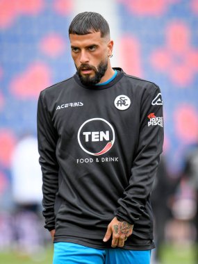 Daniele Verde (Spezia) İtalya futbol takımı Serie A 'nın 2020 / 2021 sezonundaki ısınma turu sırasında İtalya' nın Bologna şehrindeki Renato Dall & # 39; Ara Stadyumu 'nda (Arşivler) Spezia Calcio' nun portresi, 1 Haziran 2021 - Fotoğraf: Ettore Griffoni
