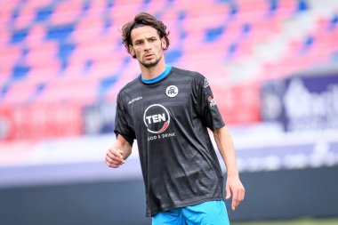 Luca Vignali (Spezia) İtalya futbol takımı Serie A maçının 2020 / 2021 (Arşivler) sezonunda İtalya 'nın Bologna şehrinde bulunan Renato Dall & # 39; Ara stadyumunda oynanan ısınma turunda portresi, 1 Haziran 2021 - Fotoğraf: Ettore Griffoni