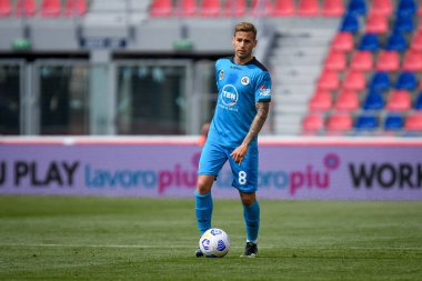 Matteo Ricci (Spezia) İtalyan futbol takımı Serie A 'nın 2020 / 2021 sezonunda Bologna, İtalya' daki Renato Dall & # 39; Ara Stadyumu 'nda oynanan bir portre - Fotoğraf: Ettore Griffoni