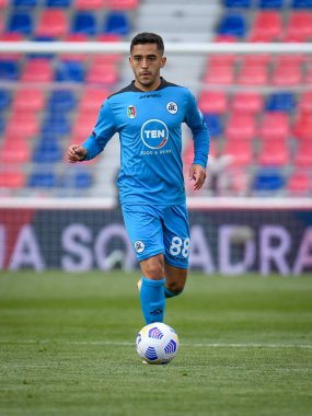 Leonardo De Souza Sena (Spezia) İtalyan futbol takımı Serie A 'nın 2020 / 2021 sezonunda Renato Dall & # 39; Ara stadyumunda oynanan portresi, 1 Haziran 2021 - Fotoğraf: Ettore Griffoni