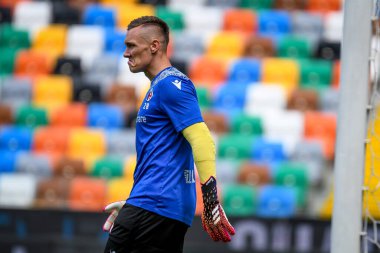 Lukasz Skorupski (Bologna) İtalya futbol takımı Serie A 'nın 2020 / 2021 sezonunda Renato Dall & # 39; Ara Stadyumu' nda oynanan ısınma maçında portresi, 1 Haziran 2021 - Fotoğraf: Ettore Griffoni