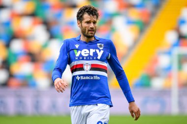 Antonio Candreva (Sampdoria) İtalyan futbol takımı Serie A 'nın UC Sampdoria' daki 2020 / 2021 sezonunda UC - Dacia Arena Stadyumu, Udine, İtalya, 1 Haziran 2021 - Fotoğraf: Ettore Griffoni
