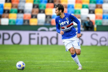 Antonio Candreva (Sampdoria) İtalyan futbol takımı Serie A 'nın UC Sampdoria' daki 2020 / 2021 sezonunda UC - Dacia Arena Stadyumu, Udine, İtalya, 1 Haziran 2021 - Fotoğraf: Ettore Griffoni