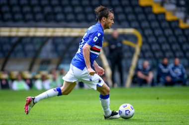 Albin Ekdal (Sampdoria) İtalyan futbol takımı Serie A 'nın UC Sampdoria 2020 / 2021 sezonunda Udine, İtalya' daki Friuli - Dacia Arena Stadyumu 'nda oynanan bir portre - Fotoğraf: Ettore Griffoni