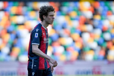 Andreas Skov Olsen (Bologna) İtalya futbol takımı Serie A 'nın 2020 / 2021 sezonundaki portresi (Arşivler) Renato Dall & # 39; Ara stadyumunda, İtalya' nın başkenti Bologna 'da, 01 Haziran 2021 - Fotoğraf: Ettore Griffoni