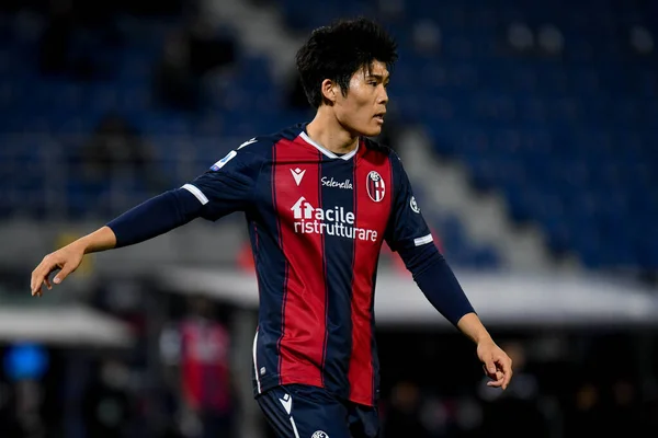 Takehiro Tomiyasu Bologna Portrait Italian Football Serie Match Bologna Season — Stock Photo, Image