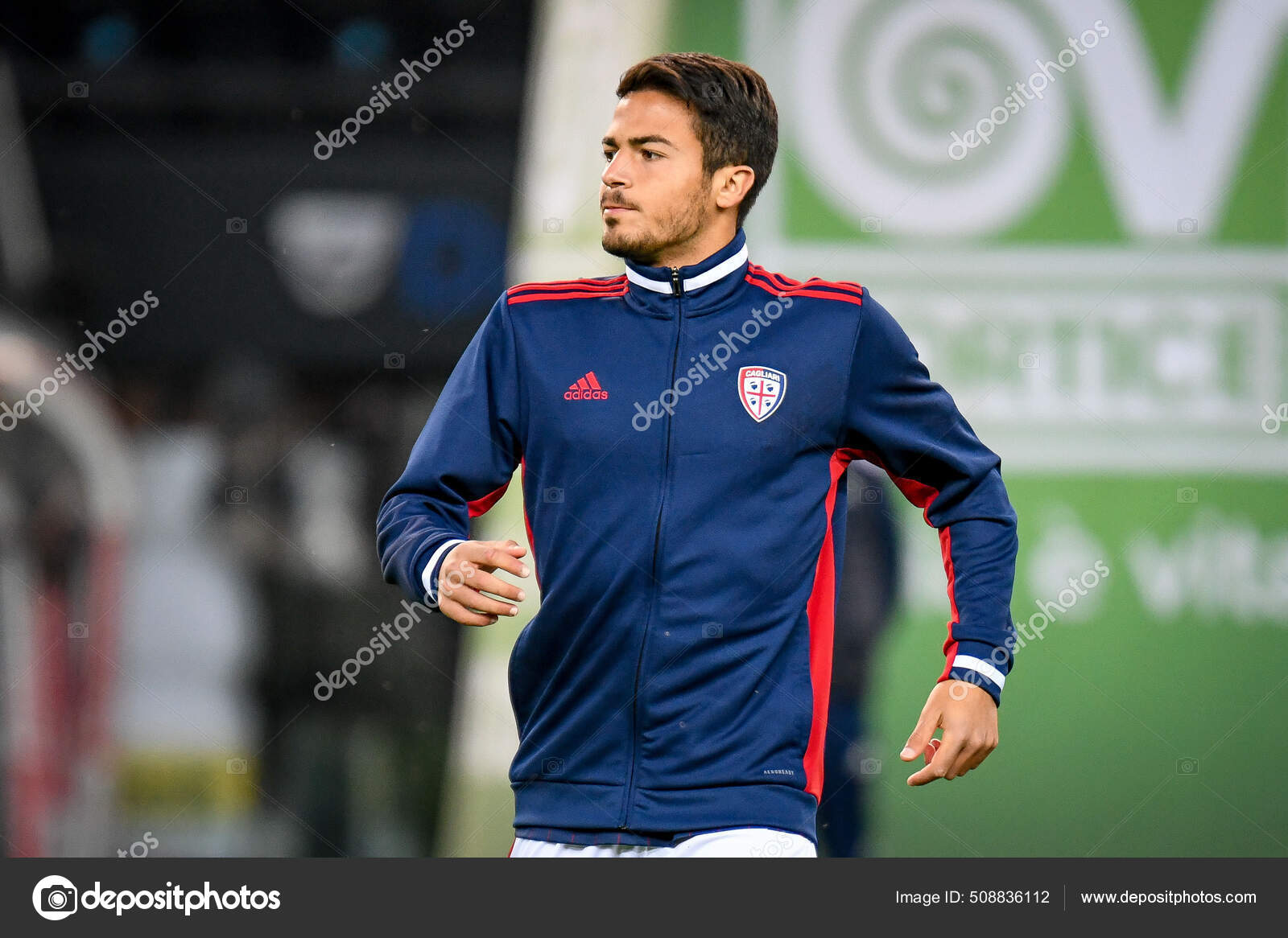 Alessandro Deiola of Cagliari in action during the Serie A match