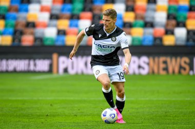 Jens Stryger Larsen (Udinese) İtalyan futbolu serisi Serie A maçında Udinese Calcio 'nun 2020 / 2021 (Arşivler) Friuli - Dacia Arena Stadyumu, Udine, İtalya, 1 Haziran 2021 - Fotoğraf: Ettore Griffoni