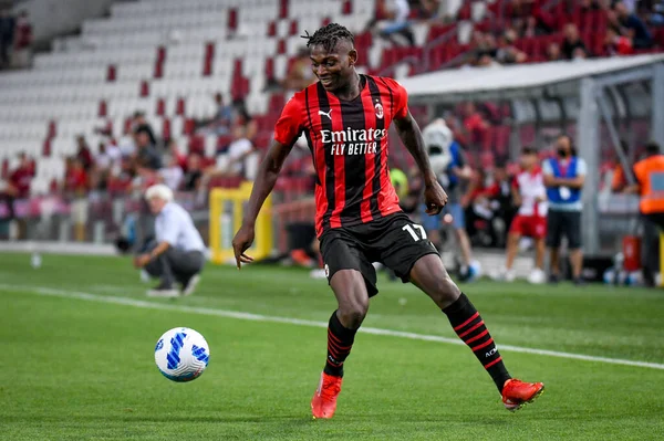 Rafael Leao Milan Portrait Action Friendly Football Match Milan Panathinaikos — 스톡 사진