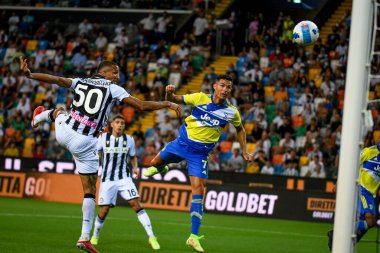 Cristiano Ronaldo (Juventus) İtalya 'nın Udine şehrindeki Dacia Arena Stadyumu' nda oynanan Udinese Calcio - Juventus FC maçında silinmiş bir gol attı.
