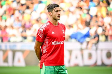 Mattia Perin (Juventus) İtalya futbol takımı Serie A maçında Udinese Calcio ve Juventus FC 'nin Friuli - Dacia Arena Stadyumu' nda 22 Ağustos 2021 - Fotoğraf: Ettore Griffoni