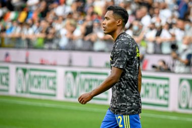 Alex Sandro (Juventus) İtalya futbol takımı Serie A maçında Udinese Calcio ile Juventus FC 'nin Friuli - Dacia Arena Stadyumu, 22 Ağustos 2021 - Fotoğraf: Ettore Griffoni