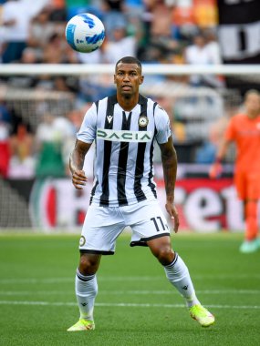 Walace Souza Silva (Udinese) İtalyan futbol takımı Serie A 'nın Udinese Calcio ile Juventus FC maçında Udine' deki Dacia Arena Stadyumu 'nda 22 Ağustos 2021' de görev yapan portresi - Fotoğraf: Ettore Griffoni