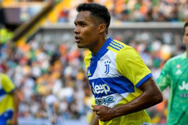 Alex Sandro (Juventus) İtalya futbol takımı Serie A maçında Udinese Calcio, Friuli - Dacia Arena stadyumunda Juventus FC 'ye karşı 22 Ağustos 2021 - Fotoğraf: Ettore Griffoni