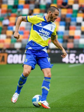 Leonardo Bonucci (Juventus) İtalyan futbol takımı Serie A 'nın Udinese Calcio ile Juventus FC maçında Udine' deki Dacia Arena Stadyumu 'nda 22 Ağustos 2021 - Fotoğraf: Ettore Griffoni