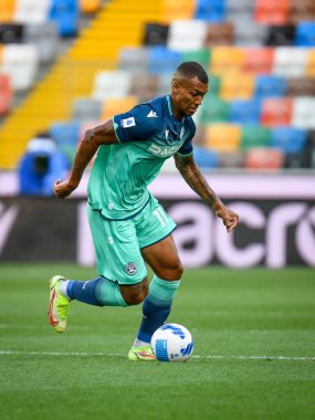 Udinese 'nin Walace Souza Silva portresi İtalyan futbolu Serie A maçı sırasında Udinese Calcio ile Venezia FC' nin Friuli - Dacia Arena Stadyumu, Udine, İtalya, 27 Ağustos 2021 - Fotoğraf: Ettore Griffoni