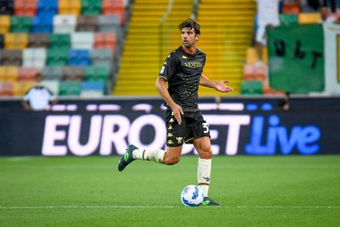 Venezia 'nın Pietro Ceccaroni portresi İtalyan futbolu Serie A karşılaşmasında Udinese Calcio ile Venezia FC Friuli' de - Dacia Arena stadyumu, Udine, İtalya - 27 Ağustos 2021