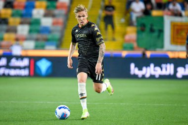Venezia 'nın Arnor Sigurosson portresi İtalyan futbolu Serie A karşılaşmasında Udinese Calcio ile Venezia FC Friuli' de - Dacia Arena stadyumu, Udine, İtalya - 27 Ağustos 2021