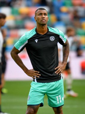 Udinese 'nin Walace Souza Silva portresi İtalyan futbol takımı Serie A maçında Udinese Calcio ile Venezia FC arasında Friuli - Dacia Arena Stadyumu, Udine, İtalya, 27 Ağustos 2021 - Fotoğraf: Ettore Griffoni