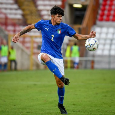 Raoul Bellanova (İtalya) 21 Yaş Altı UEFA Avrupa Futbol Şampiyonası - UEFA Euro 2023 Kalifiers - İtalya, İtalya 'nın Vicenza kentindeki Romeo Menti Stadyumu' nda Karadağ 'a karşı, 07 Eylül 2021 - Fotoğraf: Ettore Griffoni