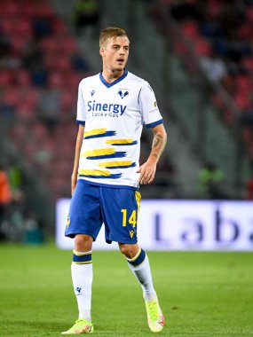 İtalyan futbolu Serie A maçında Ivan Iliç (Verona) portresi Bologna FC - Hellas Verona FC maçı sırasında İtalya 'nın Bologna kentindeki Renato Dall & # 39; Ara stadyumunda, 13 Eylül 2021 - Fotoğraf: Ettore Griffoni