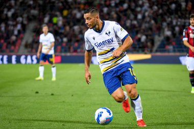 Giancluca Caprari (Verona) İtalyan futbol takımı Serie A maçında Renato Dall & # 39; Ara Stadyumu 'nda Bologna FC - Ettore Griffoni