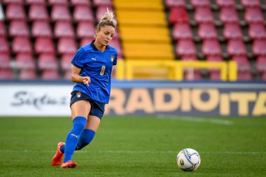 Martina Rosucci (İtalya) FIFA Dünya Kupası Bayanlar & # 39; Dünya Kupası 2023 elemeleri sırasında - İtalya, İtalya 'nın Trieste kentindeki Nereo Rocco stadyumunda Moldova' ya karşı, 17 Eylül 2021 - Fotoğraf: Ettore Griffoni